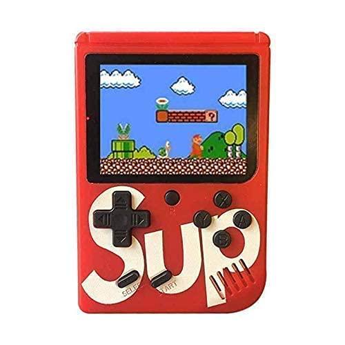 400 in 1 Video Games Portable Console, Led Screen and USB Rechargeable, Handheld Console, Classic Retro Game Box Toy for Kids Boys & Girls (Multi Color ,1 pcs)