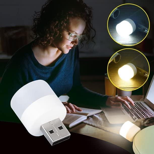 USB Night Lights LED Plug in White (Buy 1 Get 2 Free)