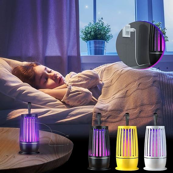 LED Mosquito Killer & Night Lamp - Electronic Bug Zapper Flies Catcher Eco Friendly