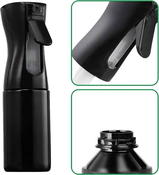 Mist Spray Bottle for Liquids. Continuous Spray Bottle.