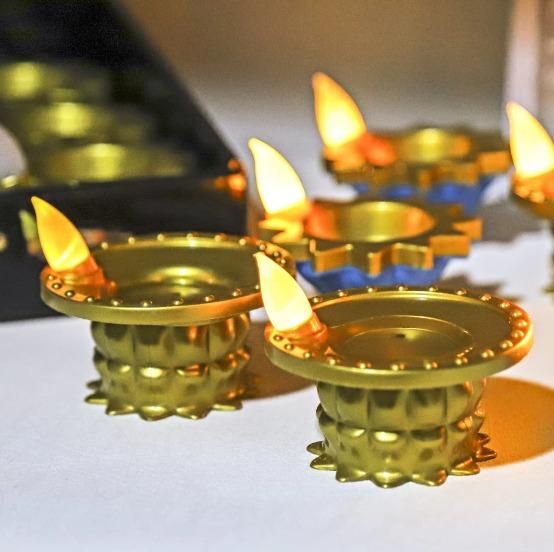 Water Pouring LED Diyas