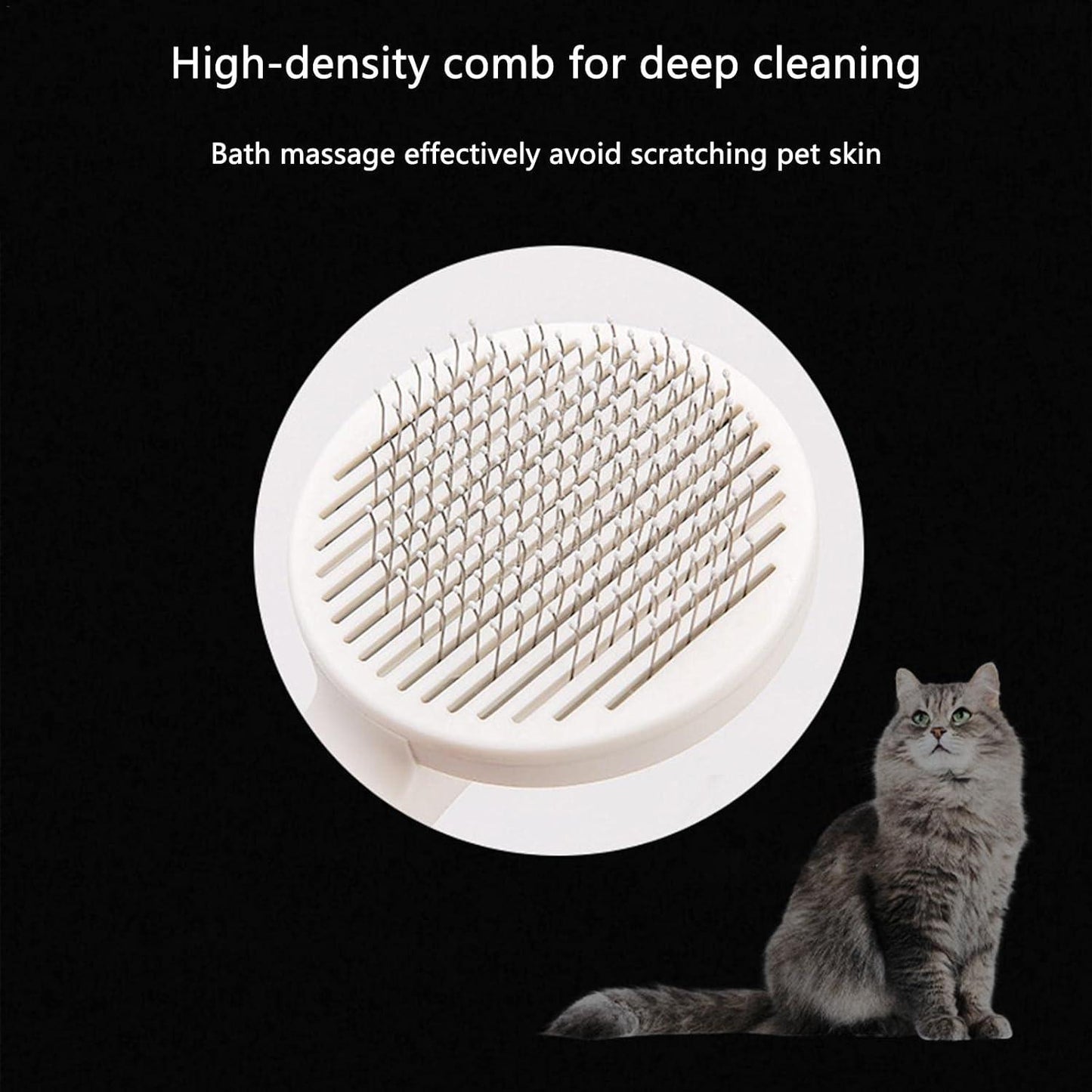 Stainless Steel Pet Hair Removal Brush