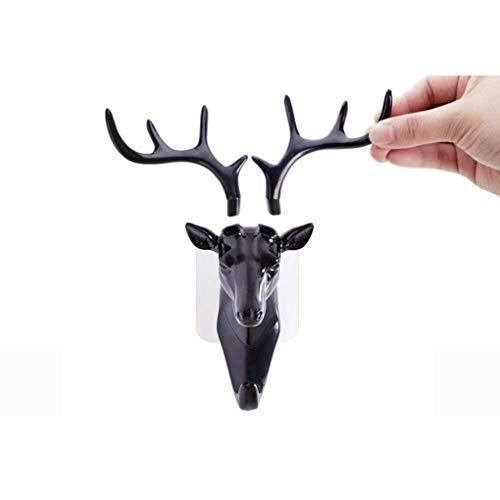 Hanging Hooks - Self Adhesive Deer Head Hanging Hook (Pack of 1)