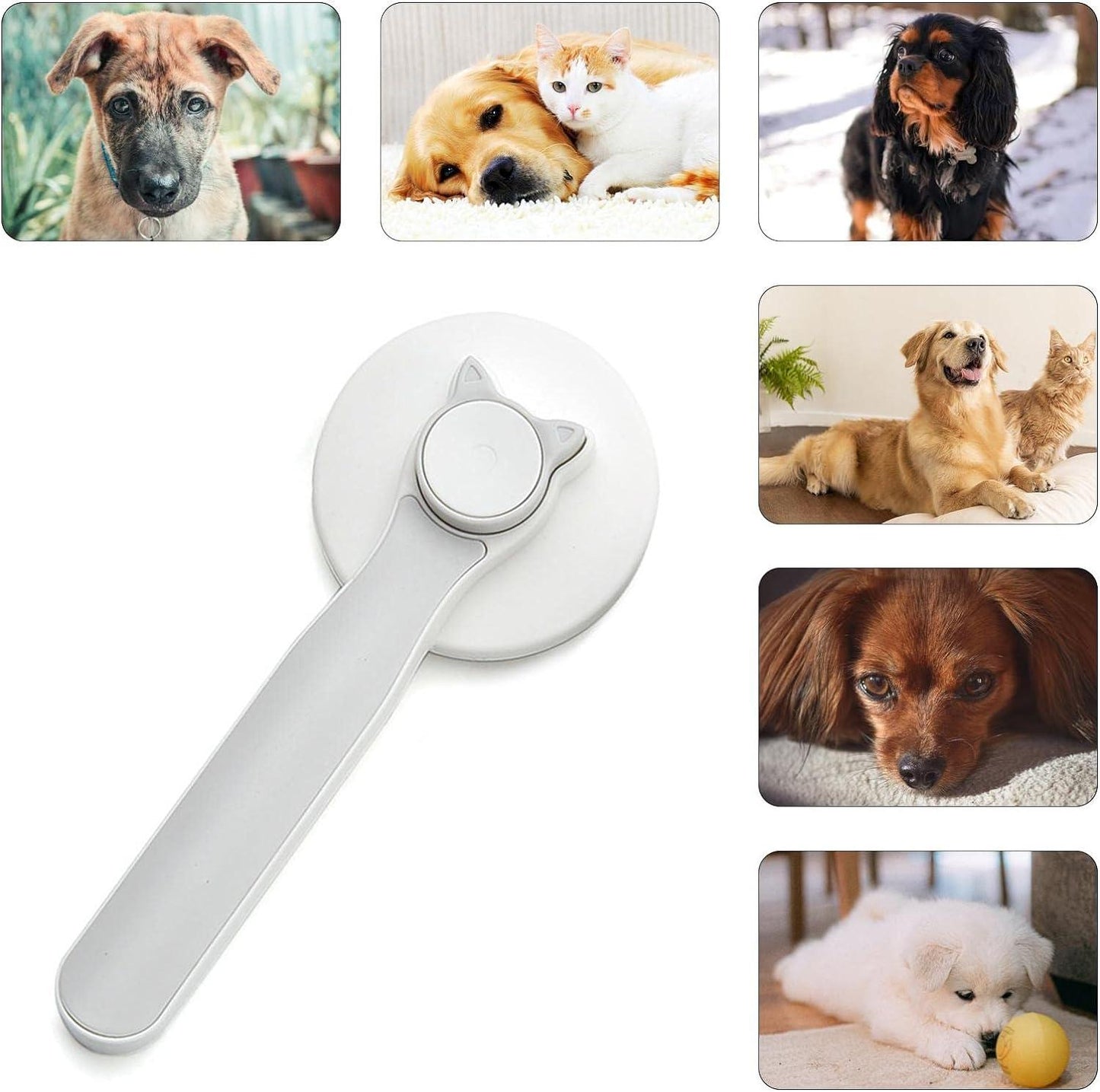 Stainless Steel Pet Hair Removal Brush