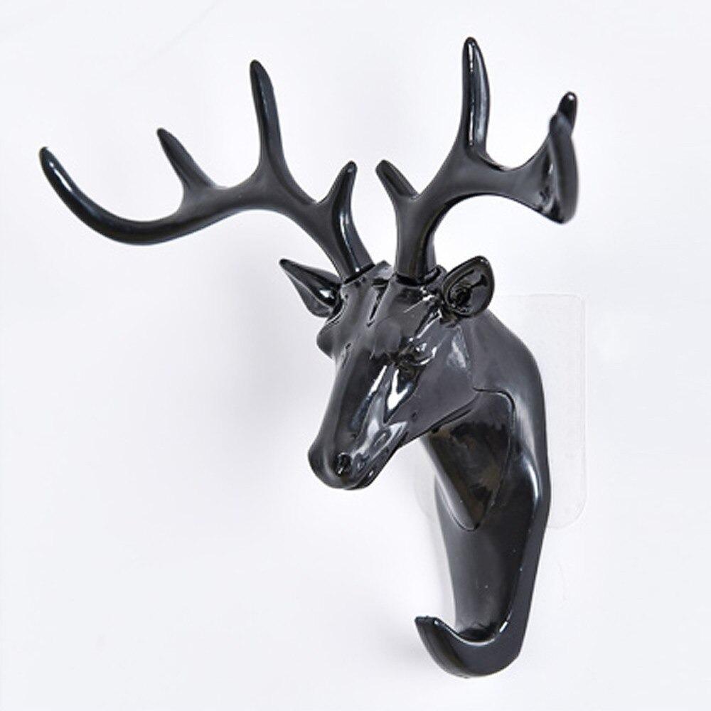 Hanging Hooks - Self Adhesive Deer Head Hanging Hook (Pack of 1)