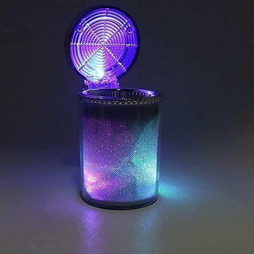 Designer Light Up Car Ashtray for Cup Holder or for Vent