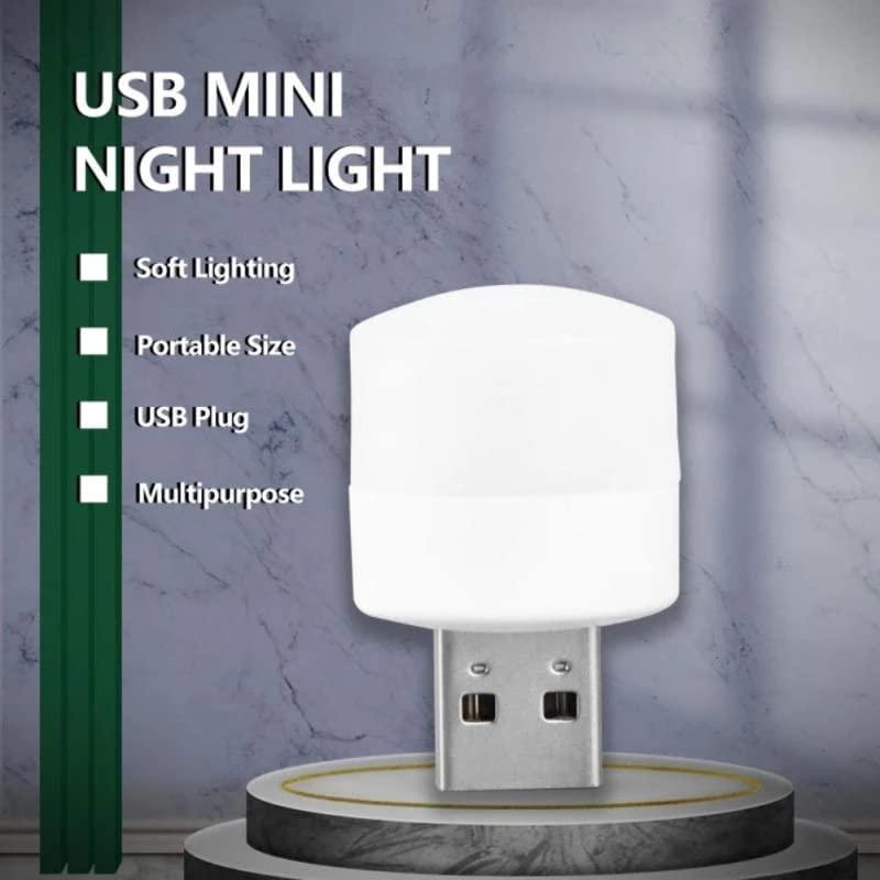 USB Night Lights LED Plug in White (Buy 1 Get 2 Free)