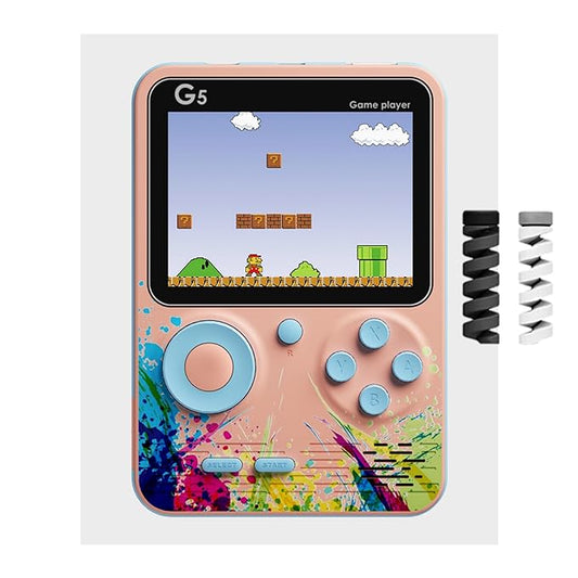 500 in 1 G5 Retro Game Box, Handheld Classical Game PAD. New Version.