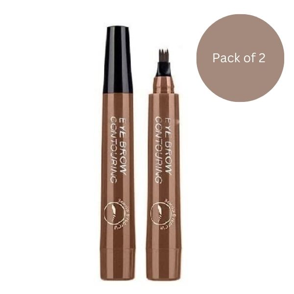 Eyebrow Pen Waterproof (Pack of 2)