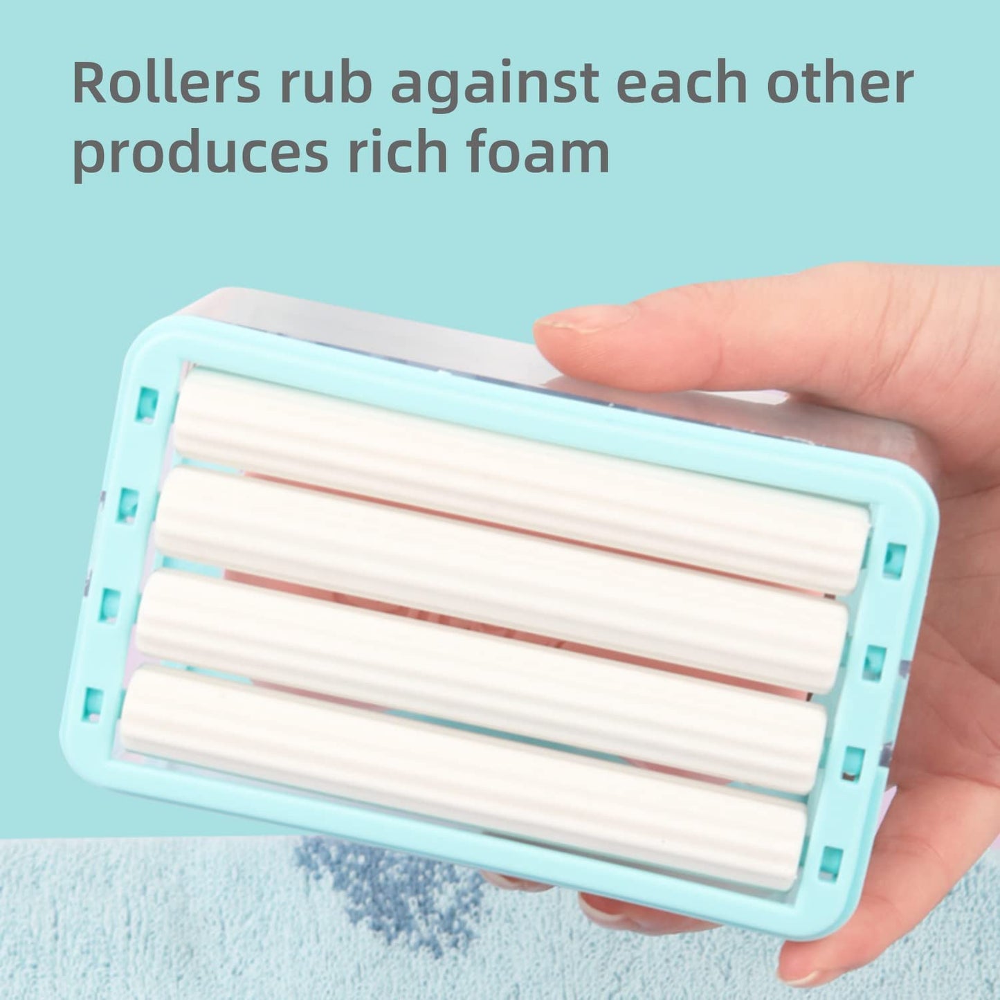 2 in 1 Premium Soap Dispenser Holder with Roller